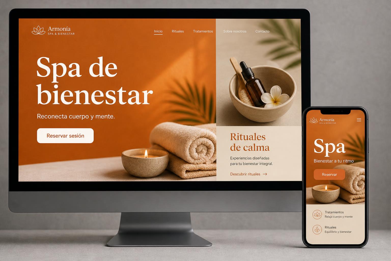 Landing page para Origen Spa